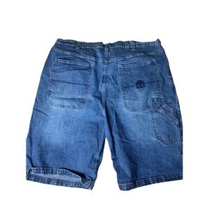 Big Daddy Denim Carpenter Shorts Mens 46 Blue Relaxed Fit‎ Utility VTG Baggy y2k